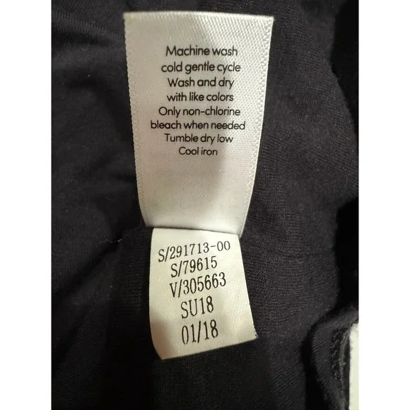 Athleta Santorini Thira Midi Dress Black Twist Back Sleeveless Size Large - Picture 6 of 6